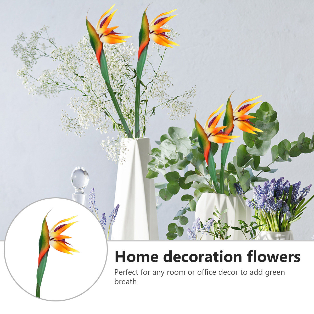 ดอกไม้ประดิษฐ์สเตรลิเซีย (Bird - Bird Paradise Strelitzia บทวิจารณ์และราคา