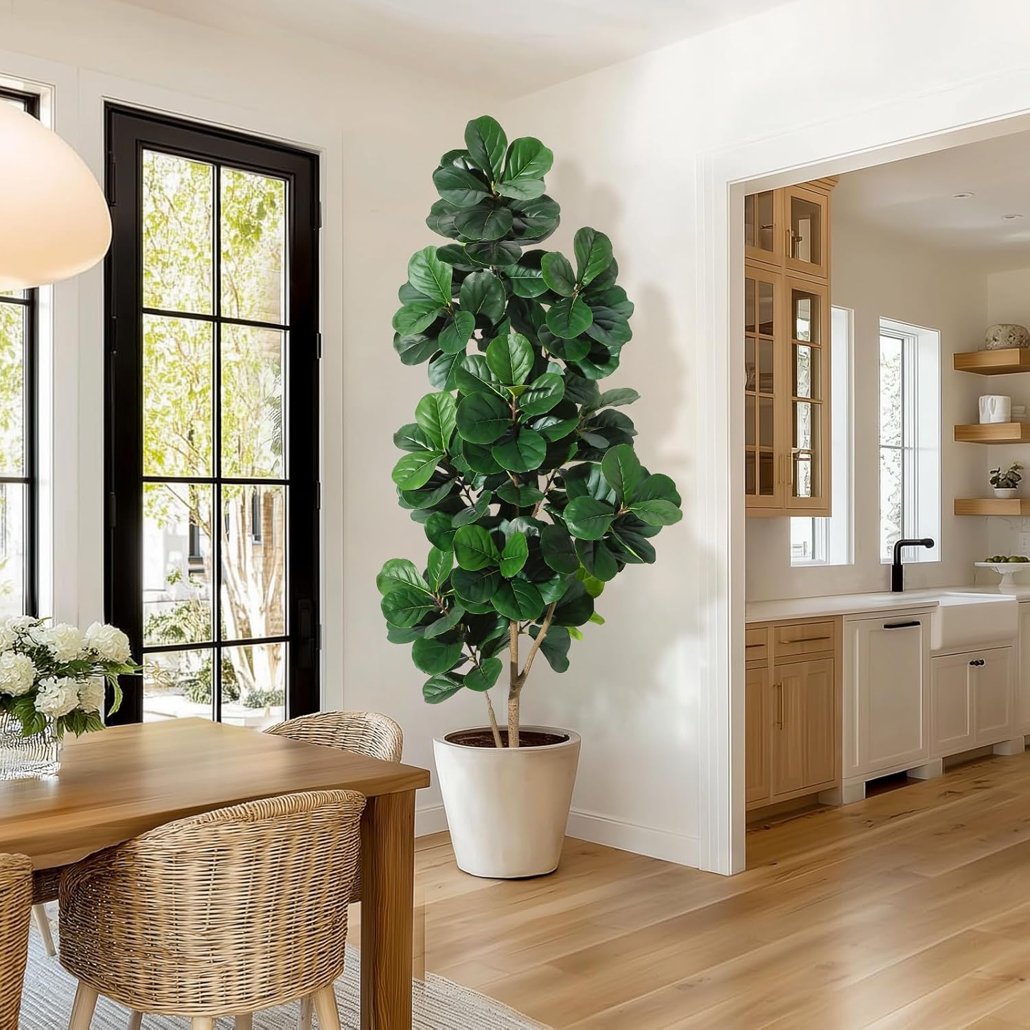 ต้นไม้ปลอมแบบใบฟิคัส ลิราต้า ข - Dracaena Marginata บทวิจารณ์และราคา